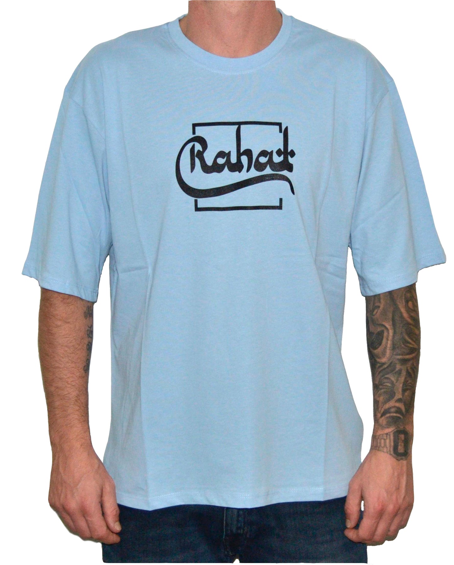 Rahat Skyblue Oversize Tee
