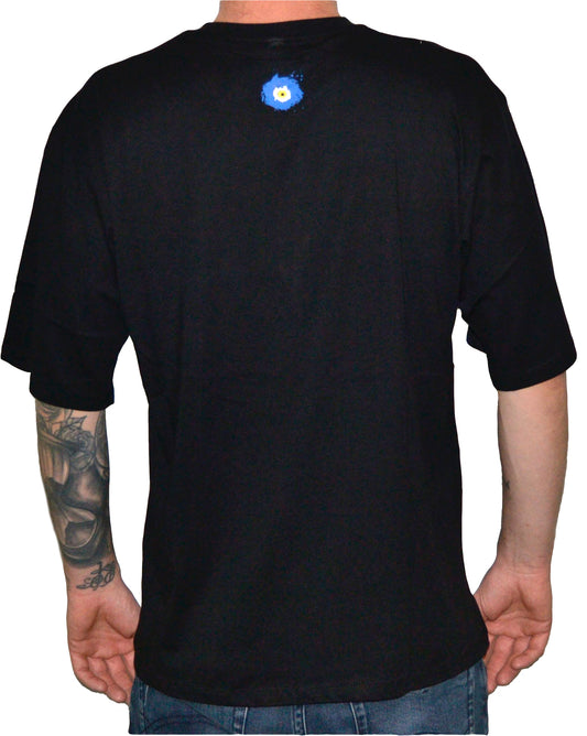 Rahat Clean Black Oversize Tee