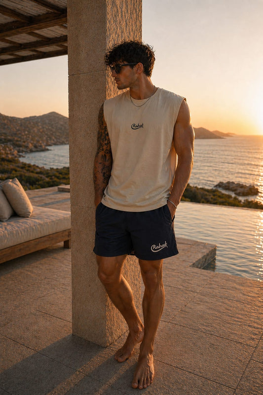 Sleeveless Oversized Tee