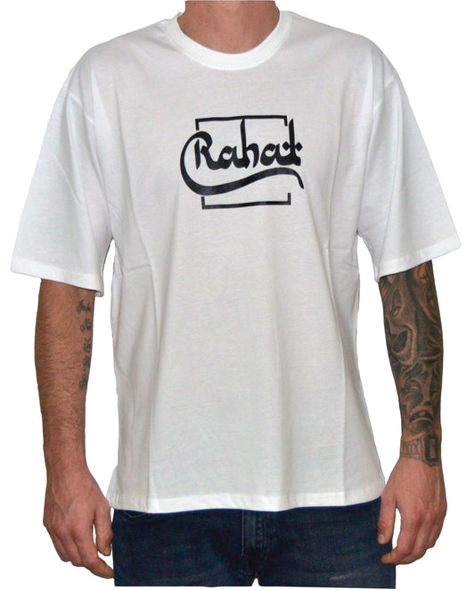 Rahat Clean White Oversize Tee